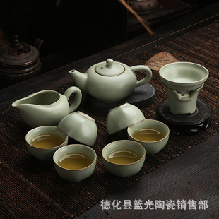 汝窯風(fēng)雅，茶道匠心 批發(fā)采購茶碗茶壺與德化正品茶具套裝指南